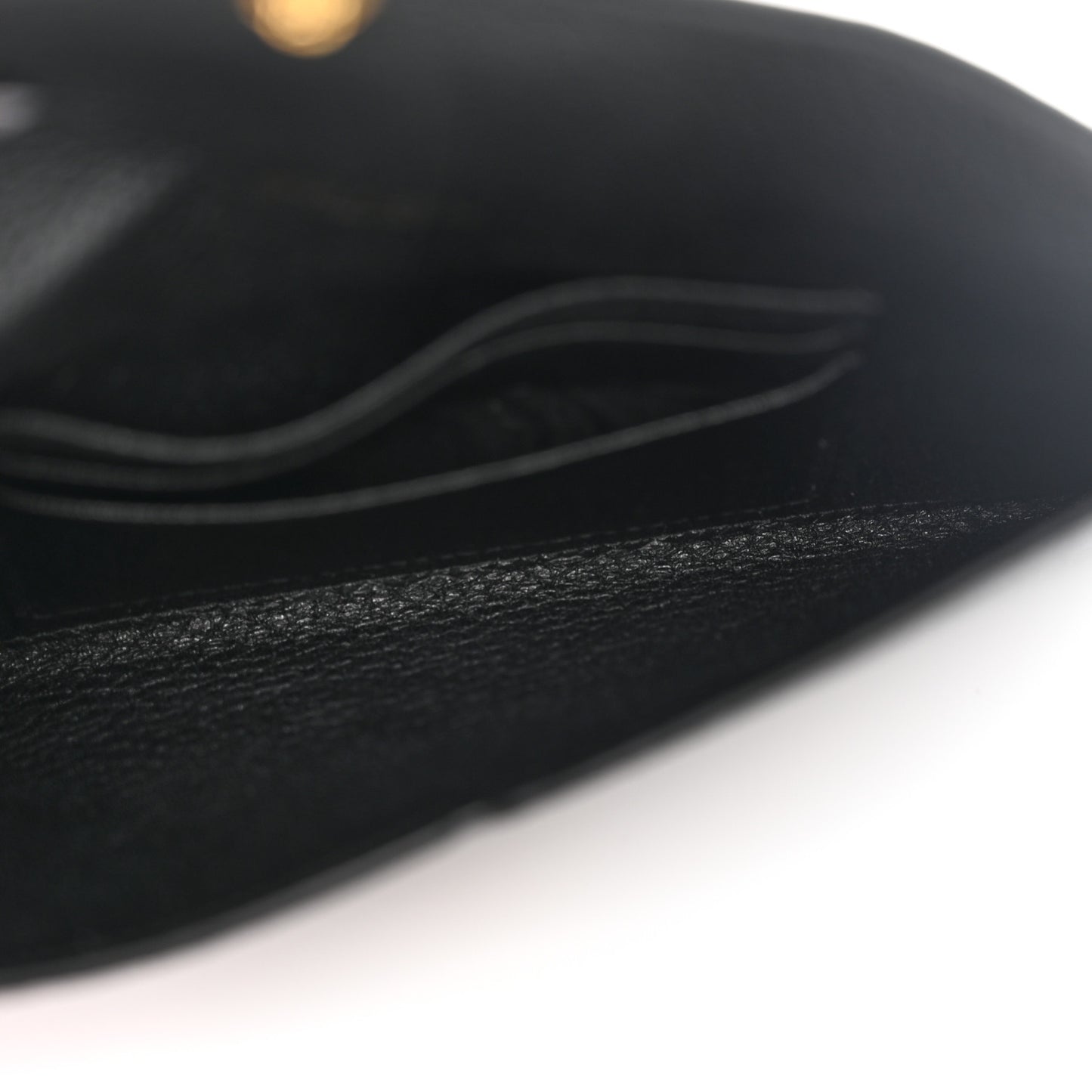Vitello Daino Envelope Wallet Black