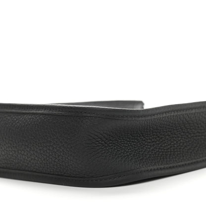 Hermes Taurillon Clemence Evelyne TPM Black 9 of 9