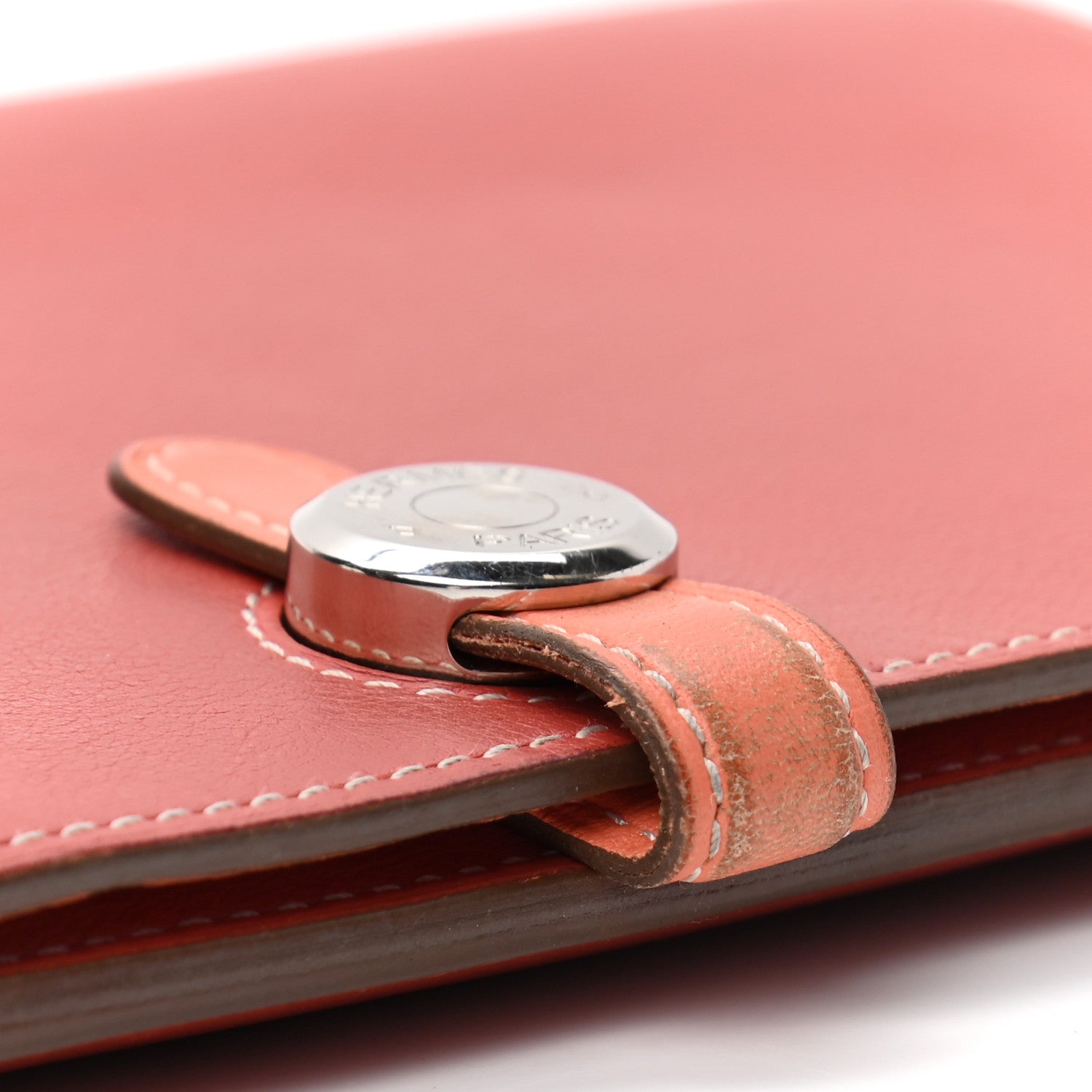 Hermes Swift Dogon Duo Wallet Sanguine Crevette 11 of 11