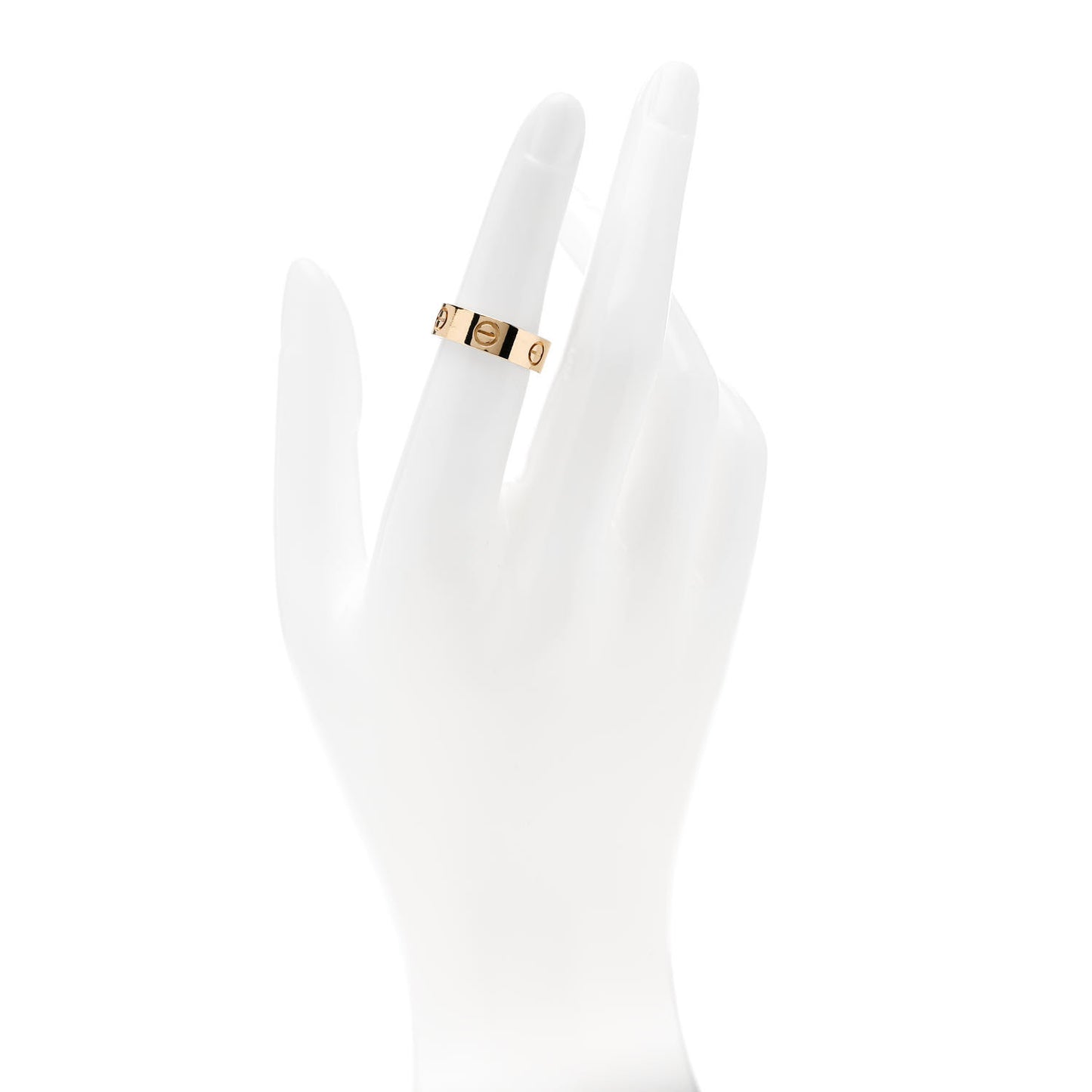 18K Yellow Gold 5.5mm LOVE Ring 51 5.75