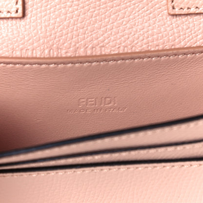 Fendi Vitello Cruise F is Fendi Geometric Flap Wallet on Chain Light Rose 5 of 6