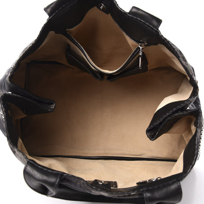 Prada Tessuto Nylon Studded Camouflage Tote Fumo 4 of 10