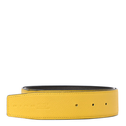 Hermes Epsom 32mm Belt Strap 80 Ebene Jaune De Naples 1 of 9