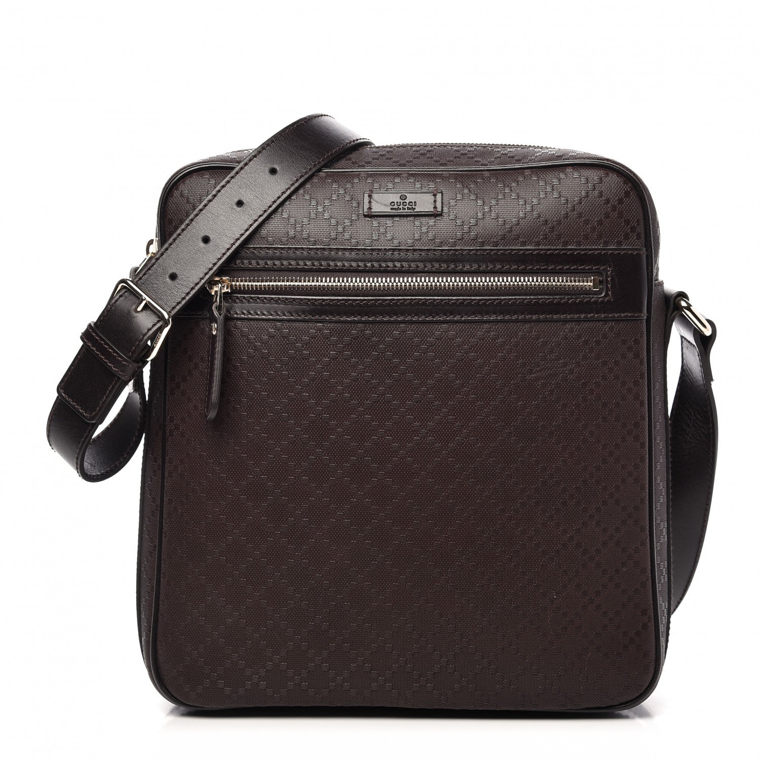 Gucci Bright Diamante Medium Messenger Bag Testa di Moro 1 of 10