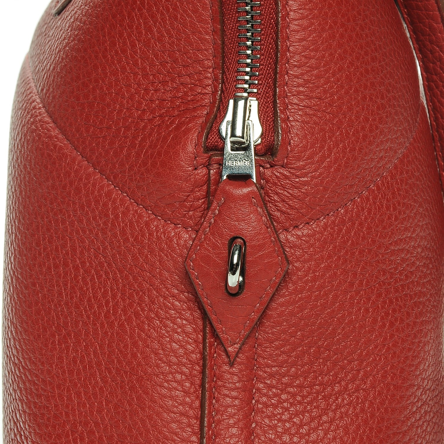 Hermes Taurillon Clemence Bolide 31 Rouge Vif 8 of 9