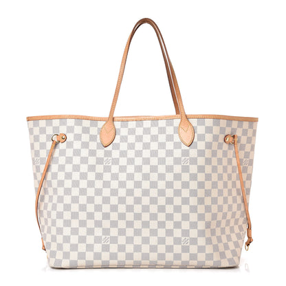 Louis Vuitton Damier Azur Neo Neverfull GM Rose Ballerine 1 of 11