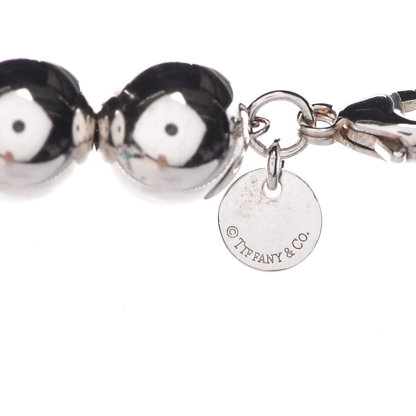 Sterling Silver 10mm HardWear Ball Necklace