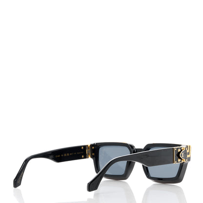 Louis Vuitton Acetate 1.1 Millionaires Sunglasses Z1165E Black 4 of 10