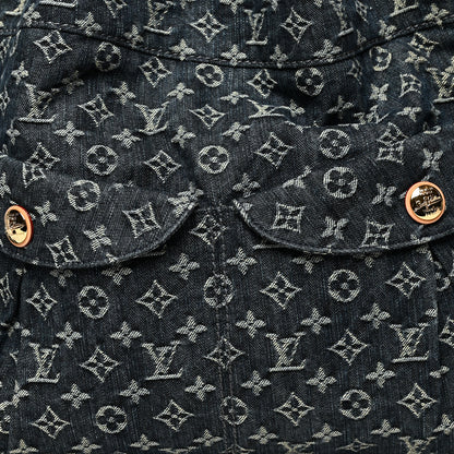 Louis Vuitton Denim Daily GM Gris Blue 7 of 9