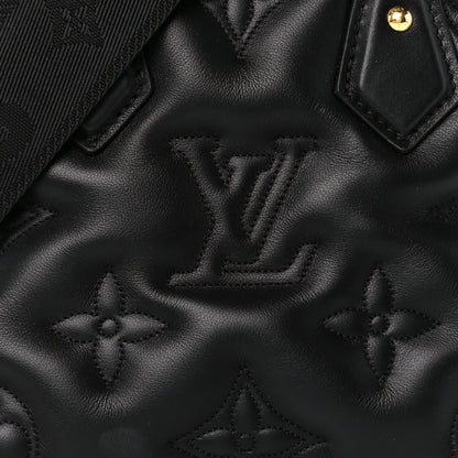 Louis Vuitton Calfskin Bubblegram Alma BB Black 7 of 9