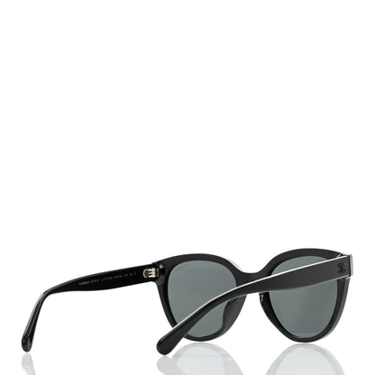 Chanel Acetate CC Butterfly Sunglasses 5414 Black Pink 4 of 11