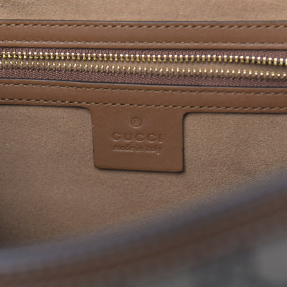 Gucci GG Supreme Monogram Medium Padlock Tote Beige Cuir 5 of 9