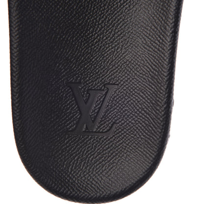 Louis Vuitton Rubber Monogram Mens Waterfront Mules 6.5 Macassar 7 of 8