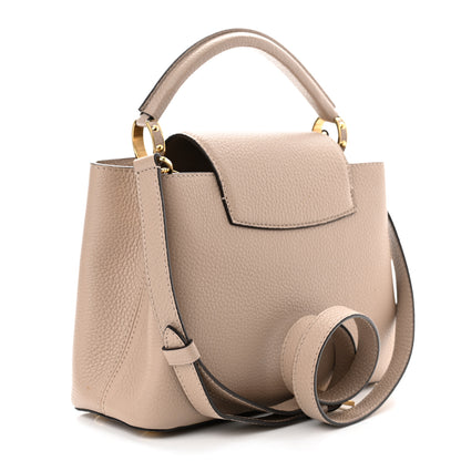 Louis Vuitton Taurillon Capucines BB Galet 3 of 9