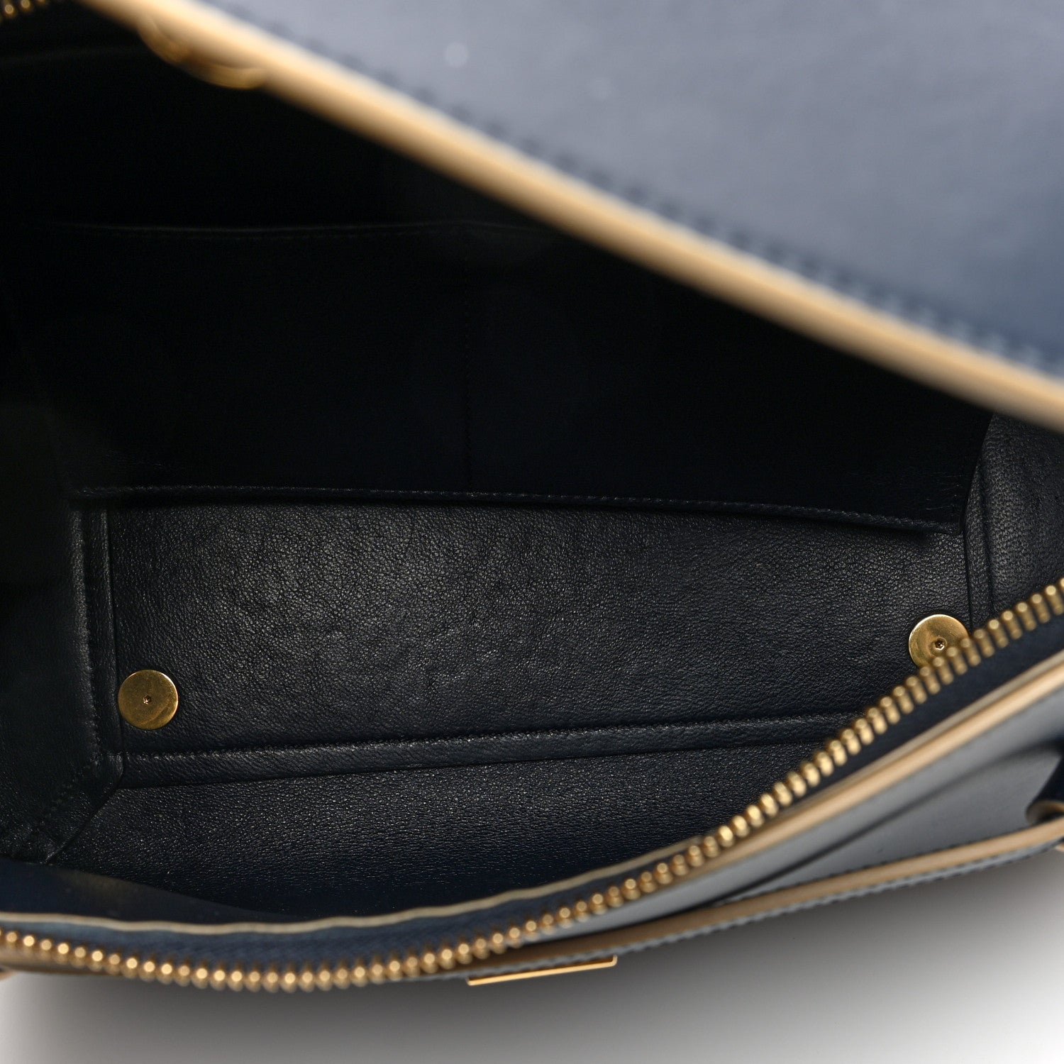 Celine Palmelato Calfskin Mini Belt Bag Navy 5 of 9