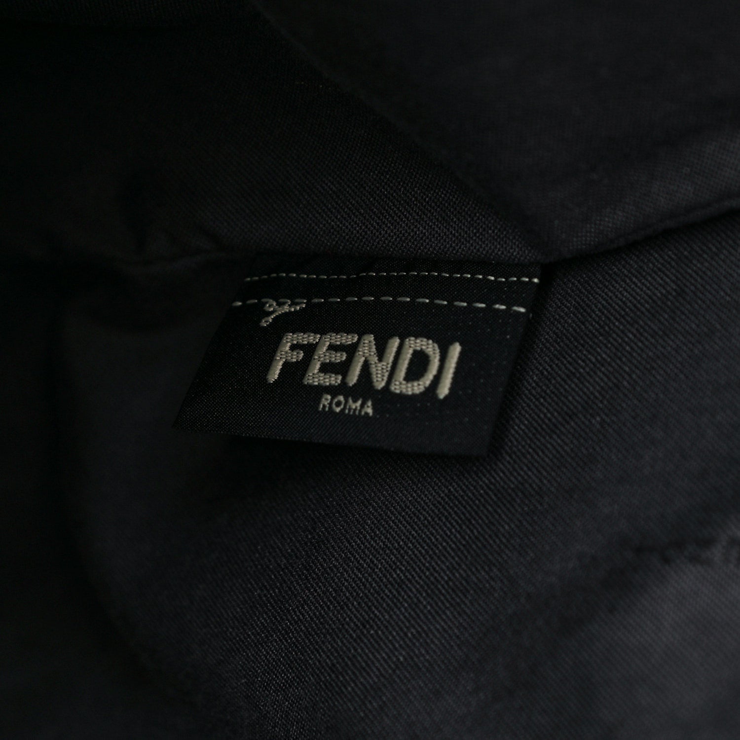 Fendi Vitello Elite Cuoio Monster Buggies Medium Roll Tote Ciclamino Black Multicolor Verde Prato 6 of 21