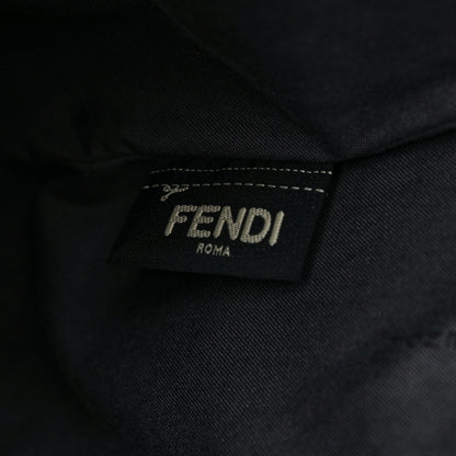 Fendi Vitello Elite Cuoio Monster Buggies Medium Roll Tote Ciclamino Black Multicolor Verde Prato 6 of 21