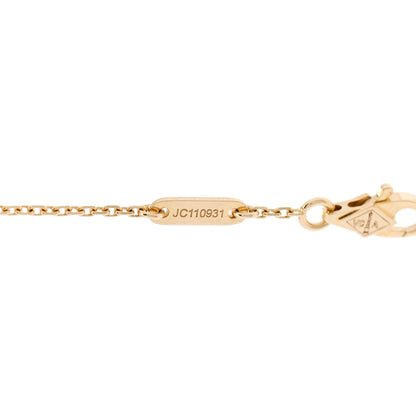 Van Cleef & Arpels 18K Yellow Gold Mother of Pearl Sweet Alhambra Bracelet 4 of 5