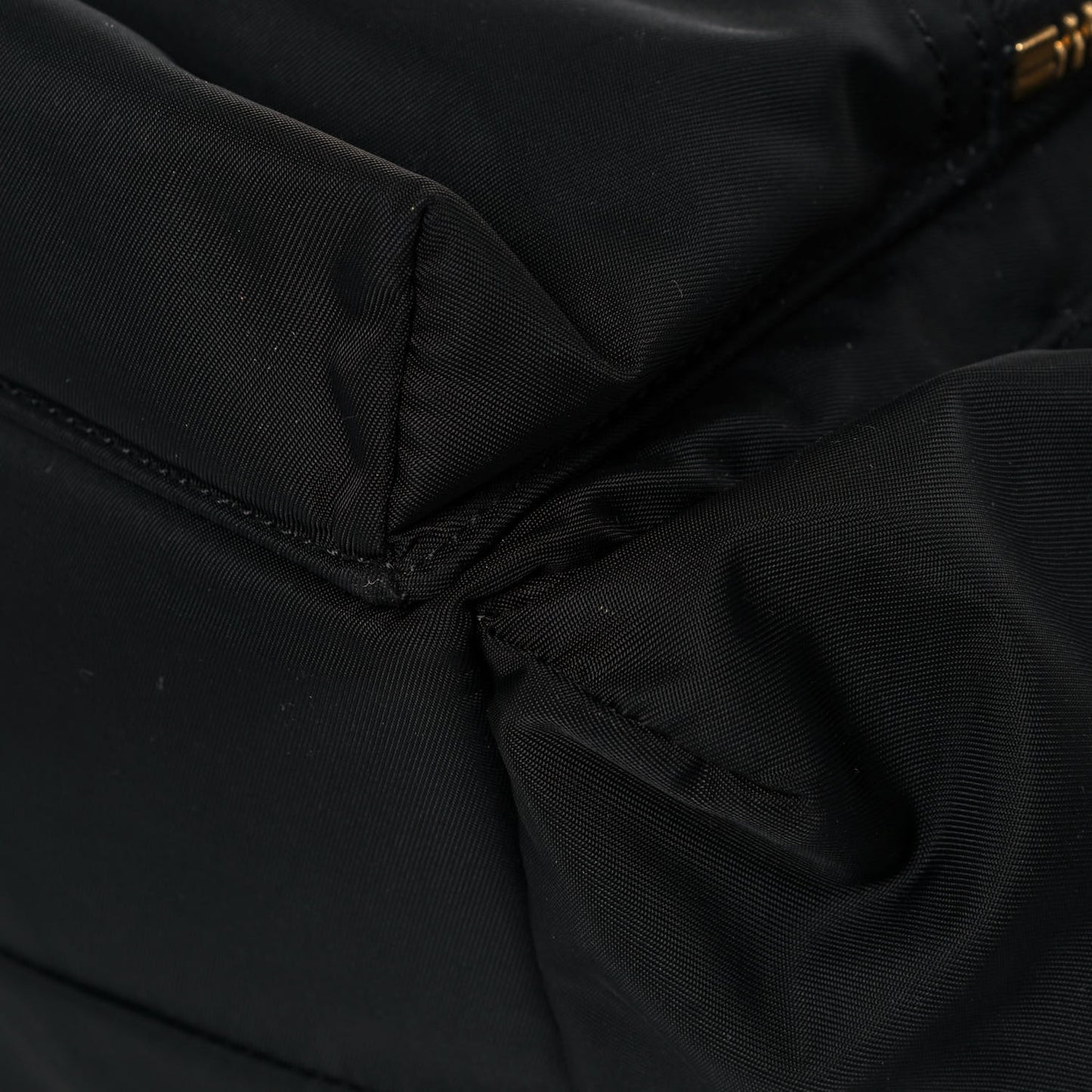 Nylon Medium Rucksack Backpack Black