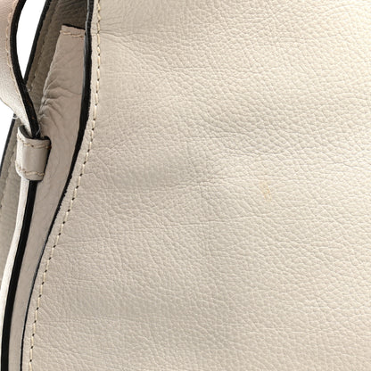 Chloe Calfskin Medium Marcie Round Crossbody Bag Dove 13 of 14