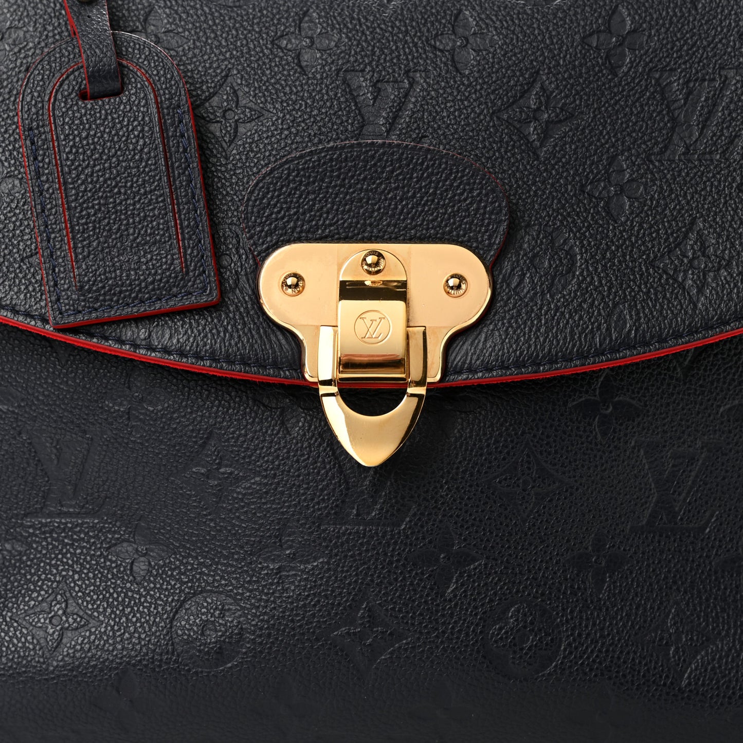 Empreinte Georges MM Marine Rouge