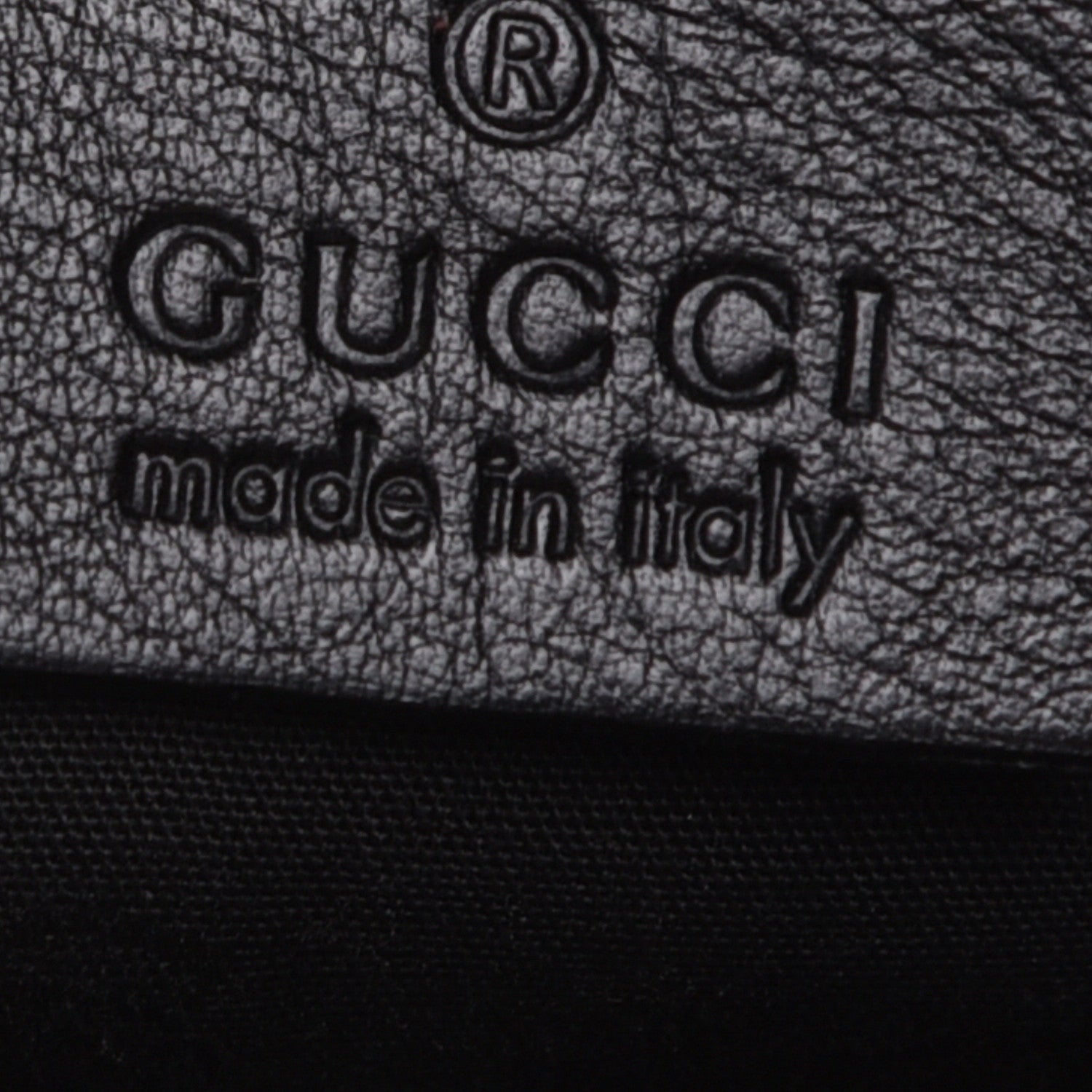 Gucci Guccissima Medium Sukey Tote Black 6 of 9