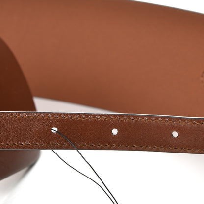 Gucci Calfskin Horsebit Wide Belt 90 36 Brown 7 of 8