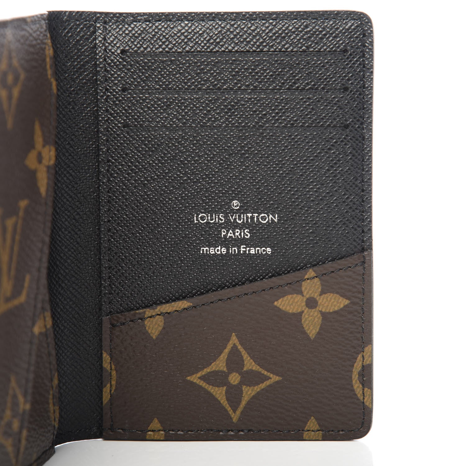 Louis Vuitton Monogram Macassar Pocket Organizer NM 6 of 8