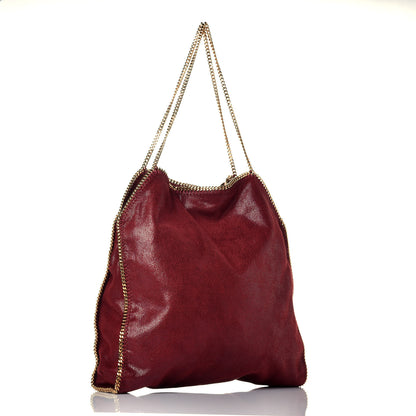 Stella McCartney Shaggy Deer Small Falabella Tote Ruby 3 of 9