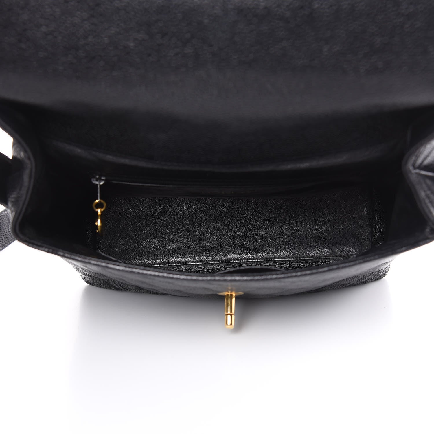 Chanel Caviar Quilted Flap Shoulder Bag Black 5 of 15