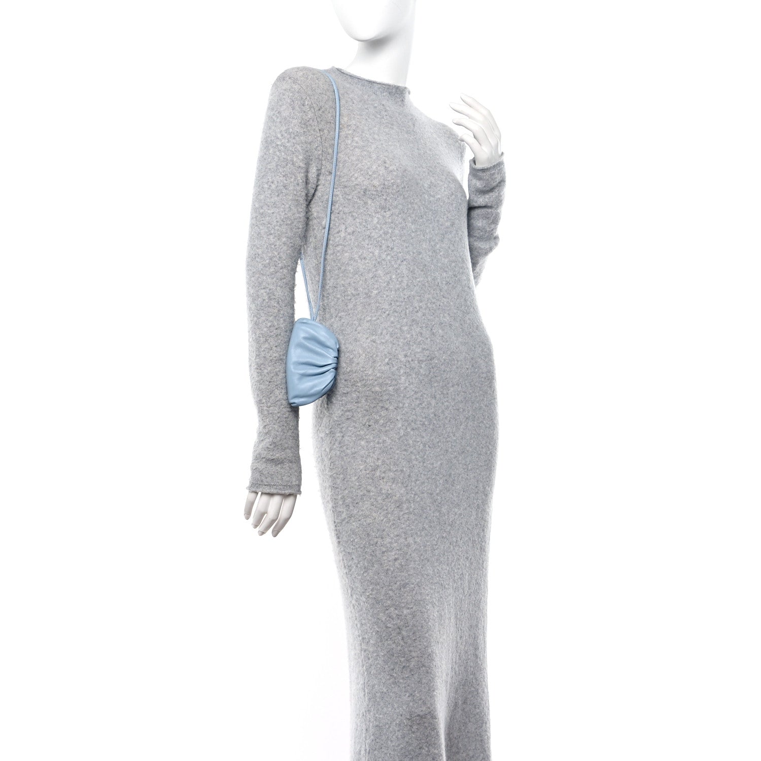 Bottega Veneta Butter Calfskin Coin Purse Ice 2 of 10