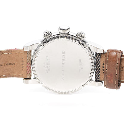 Burberry Stainless Steel Calfskin 42mm Chronograph Quartz Watch BU7820 4 of 6