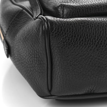 Gucci Pebbled Calfskin Soho Chain Backpack Black 9 of 11