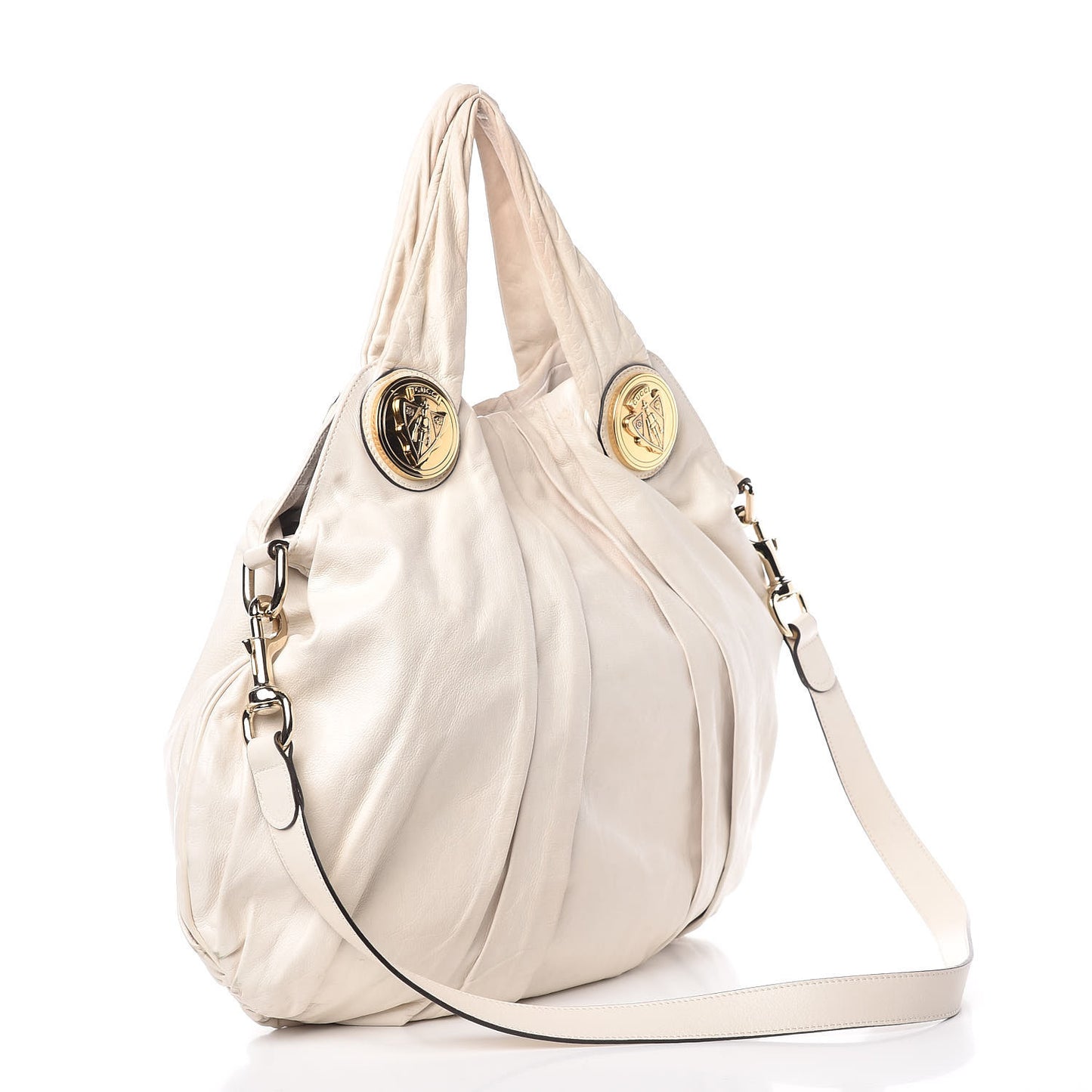 Calfskin Medium Hysteria Top Handle Bag White