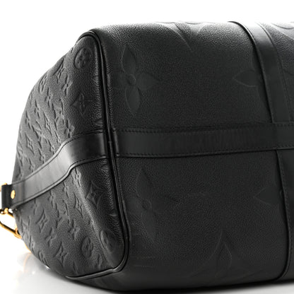 Louis Vuitton Empreinte Monogram Giant Keepall Bandouliere 45 Black 7 of 8