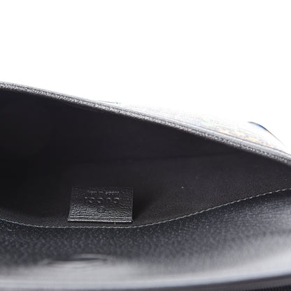 Gucci GG Supreme Monogram Psychedelic Slim Belt Bag Black 4 of 10