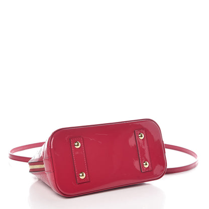 Louis Vuitton Vernis Alma BB Rose Indien 5 of 11