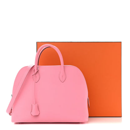 Hermes Epsom 1923 Bolide 30 Rose Confetti 10 of 10