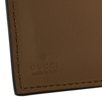Gucci GG Supreme Monogram Dionysus Card Case Wallet Beige Taupe 6 of 8