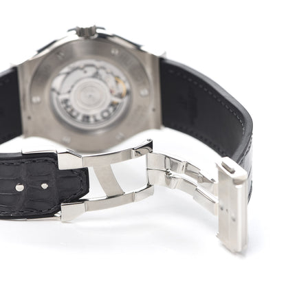 Hublot Titanium Alligator 42mm Classic Fusion Automatic Watch Grey 542.NX.7071.LR 5 of 7
