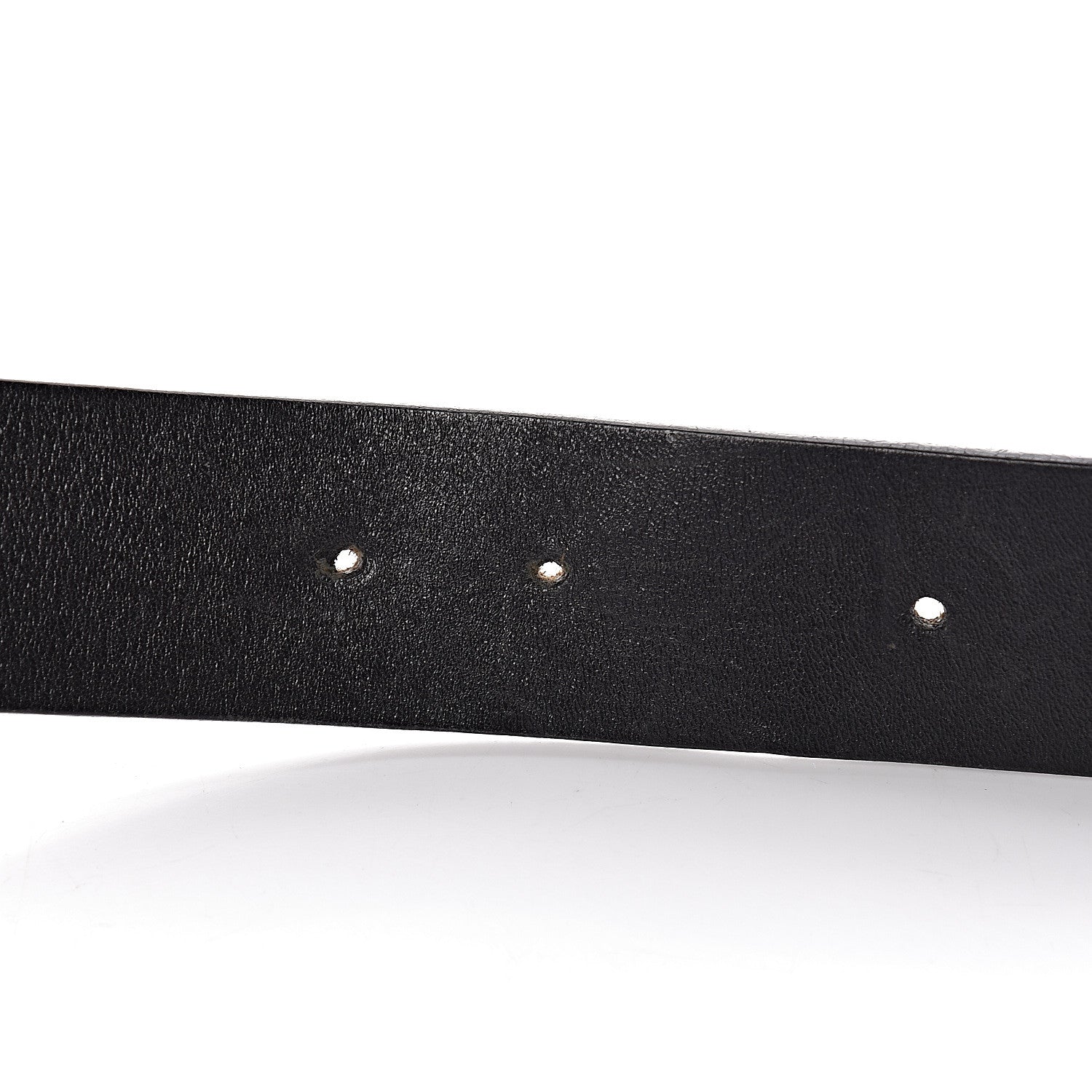 Gucci Calfskin Interlocking G Belt 90 36 Black 7 of 9