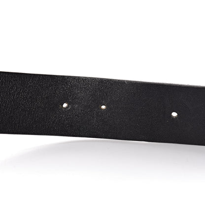 Gucci Calfskin Interlocking G Belt 90 36 Black 7 of 9