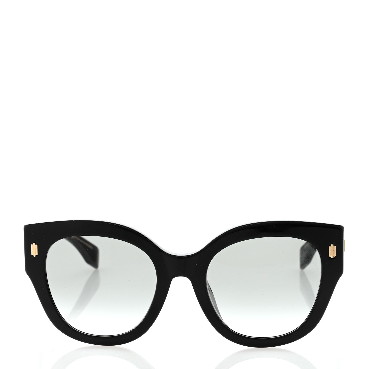 Fendi Acetate Cat Eye Sunglasses FF0452 Black 2 of 8