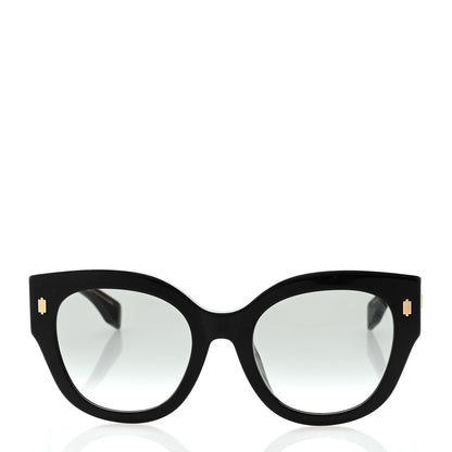 Fendi Acetate Cat Eye Sunglasses FF0452 Black 2 of 8