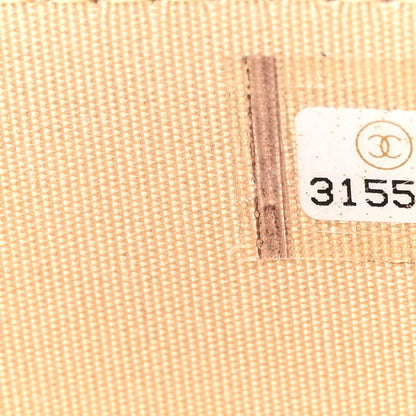 Chanel Lambskin Quilted Small Pearl Crush Vanity Case With Chain Black 7 of 11
