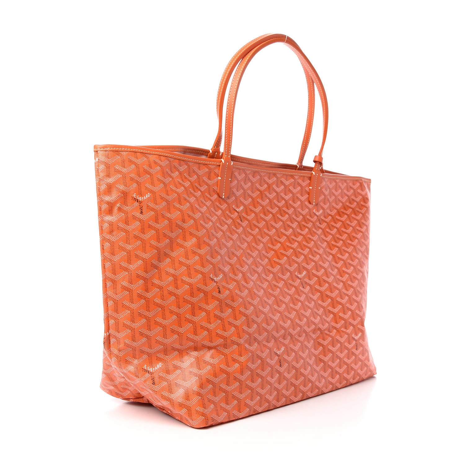 Goyard Goyardine Saint Louis GM Orange 3 of 9
