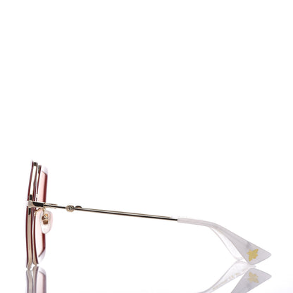 Gucci Acetate Oversize Square Frame GG0106S Red 3 of 7