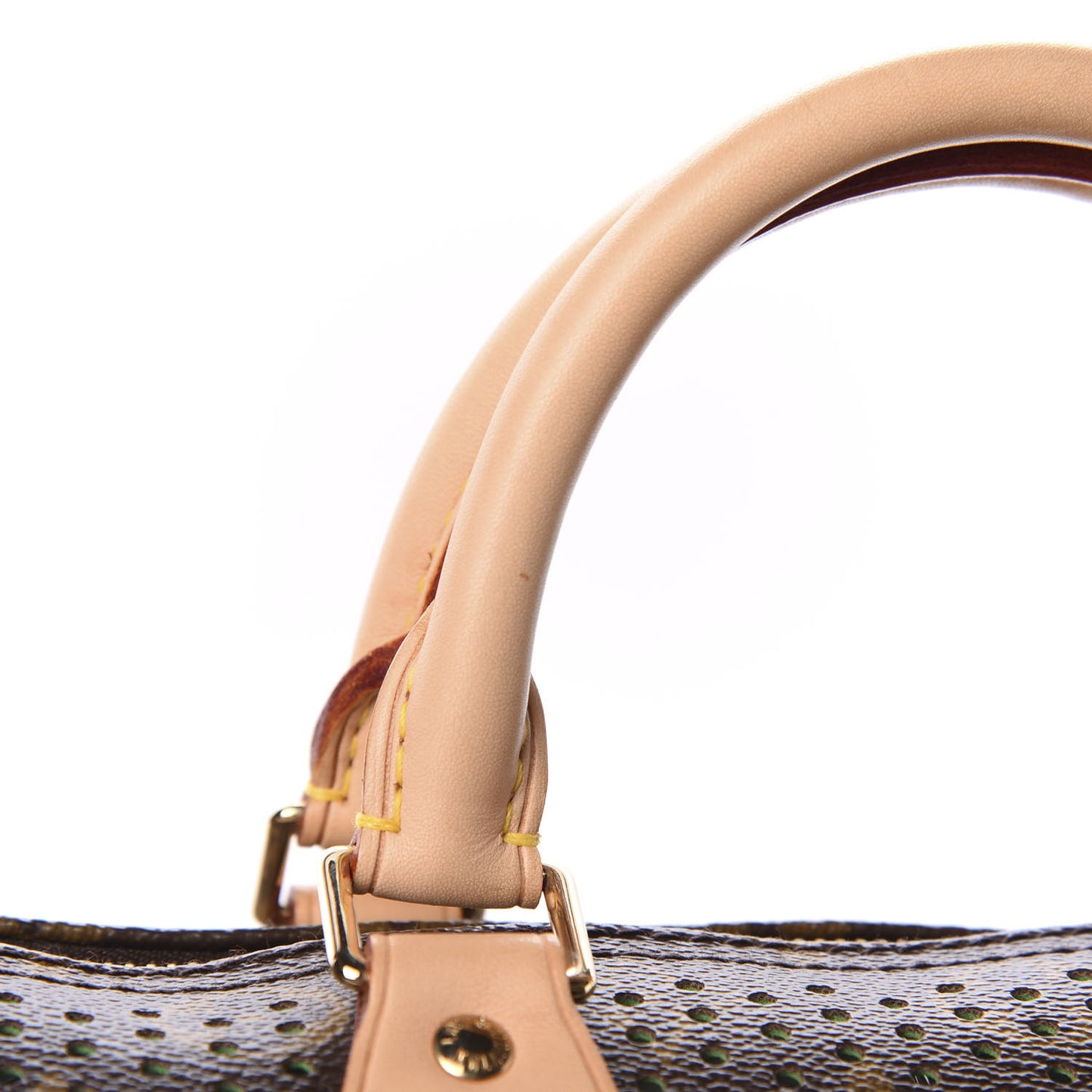 Monogram Perforated Speedy 30 Green