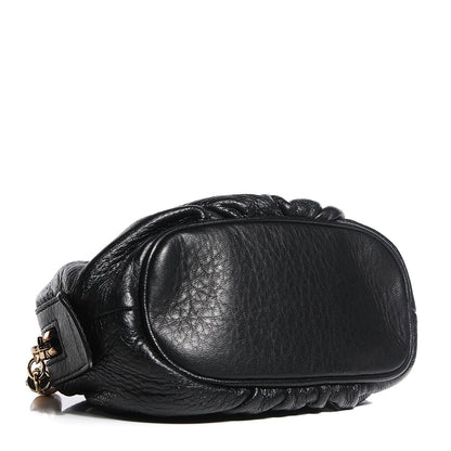 Gucci Deerskin Medium Bamboo Cosmetic Case Black 4 of 7