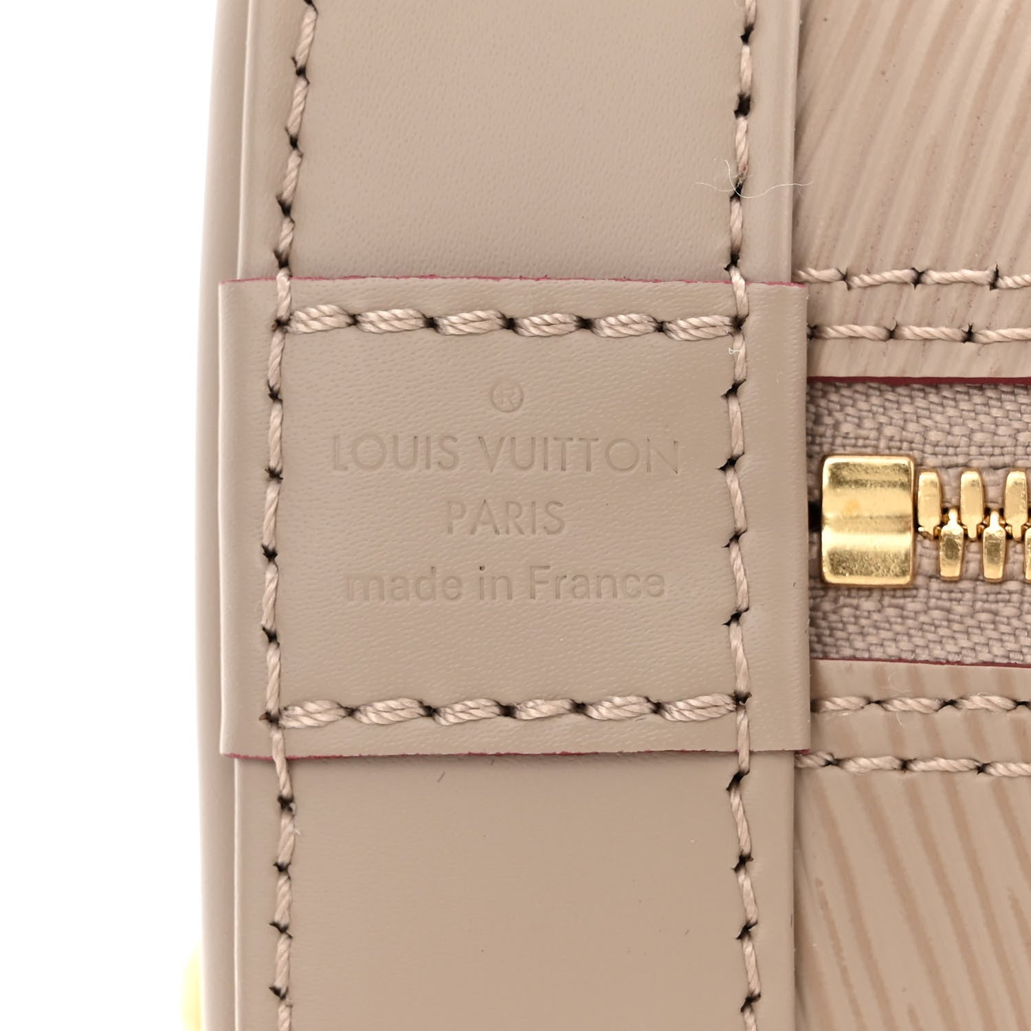 Louis Vuitton Epi Alma BB Galet 6 of 10